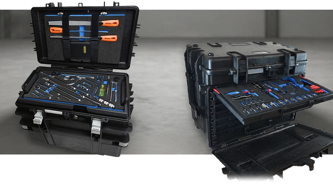 Heavy duty tool storage solutions