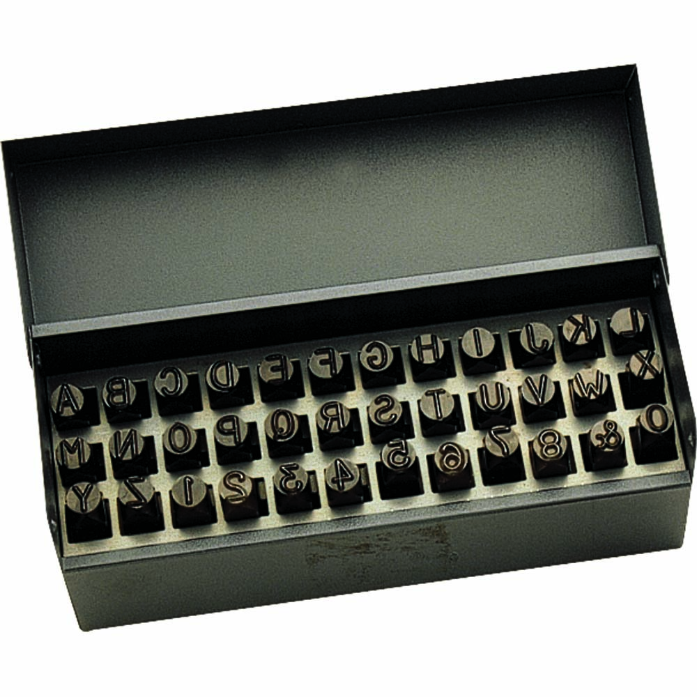 Combination Letter & Number Hand Stamp Sets
